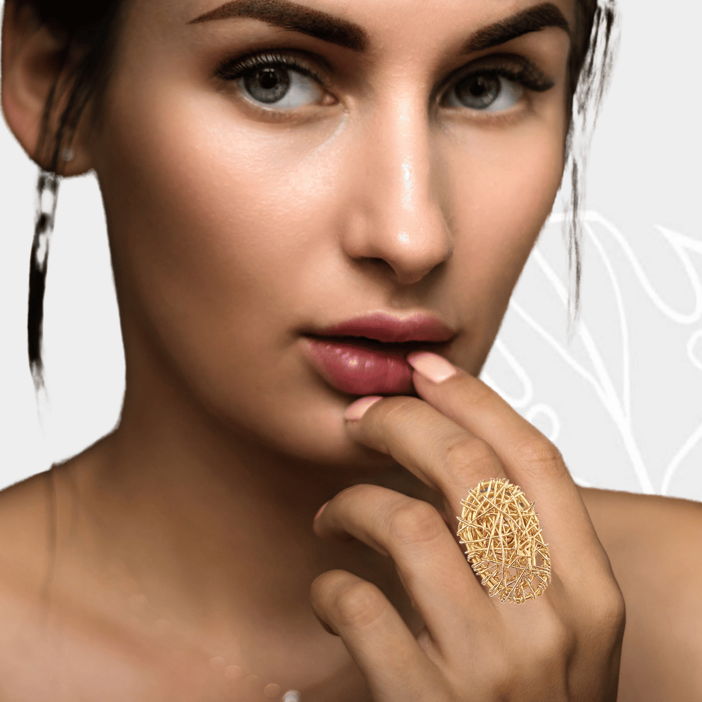 Rings - Dreamcatchers Statement rectangle