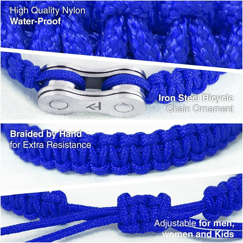 Adventure Sports bracelet. Blue King